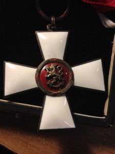 Финляндия.Крест в коробке