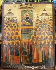Икона "Собор Всех Святых Киево-Печерских"