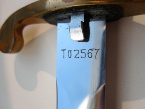 Кортик ЗИК 57, №Т02567