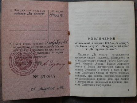 Док на Отвагу  "Пикуль"
