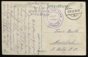 Открытка " Пленная донская казачка ", Германия, 1917 г
