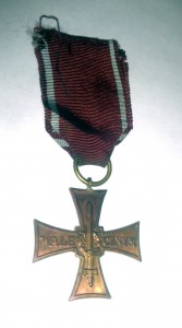 Польша крест Храбрых 1944 с документом