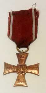 Польша крест Храбрых 1944 с документом