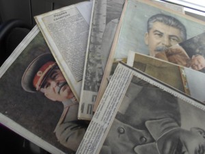 Газеты, вырезки о СТАЛИНЕ