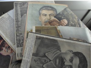 Газеты, вырезки о СТАЛИНЕ