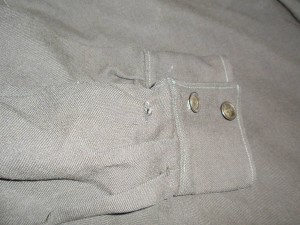 Гимнастёрка военного времени.