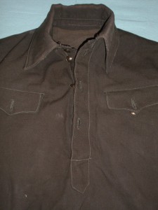 Гимнастёрка военного времени.