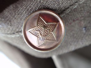 Гимнастёрка военного времени.