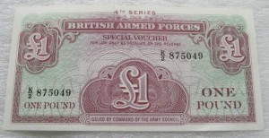 Английский фунт 1914 года односторонний+