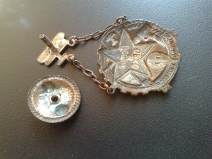 Готов к ПВХО 1-й ступени, МОАХ №43867 (на гайке).