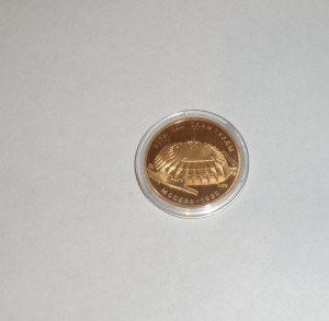 100 рублей,Олимпиада-80,золото