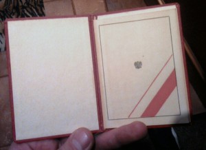 Польша крест Храбрых 1944 с документом