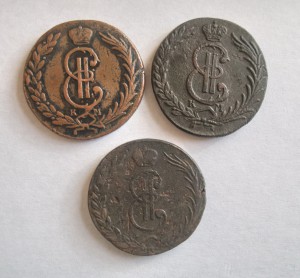 10 копеек 1781 г Сибирь.