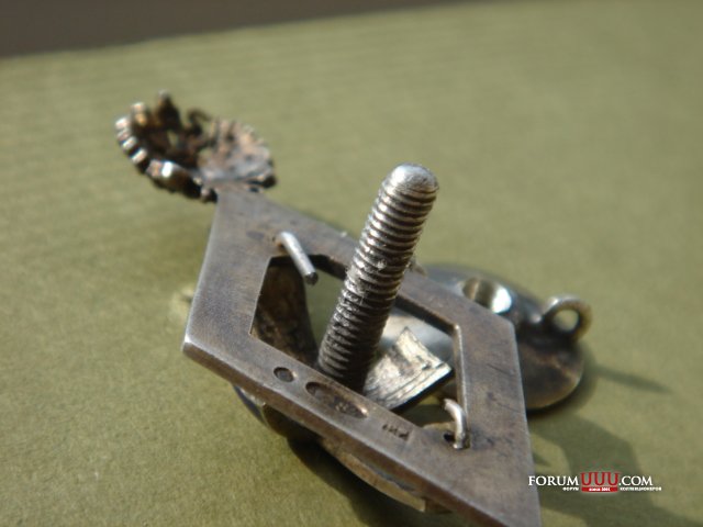 Знак за окончание Императорского Университета (фрачник)