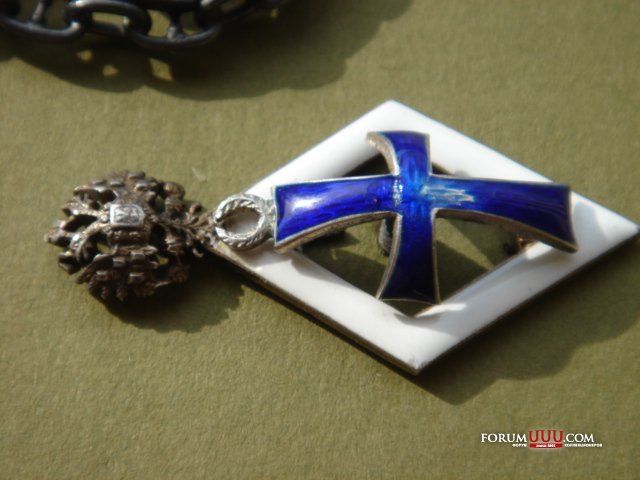 Знак за окончание Императорского Университета (фрачник)