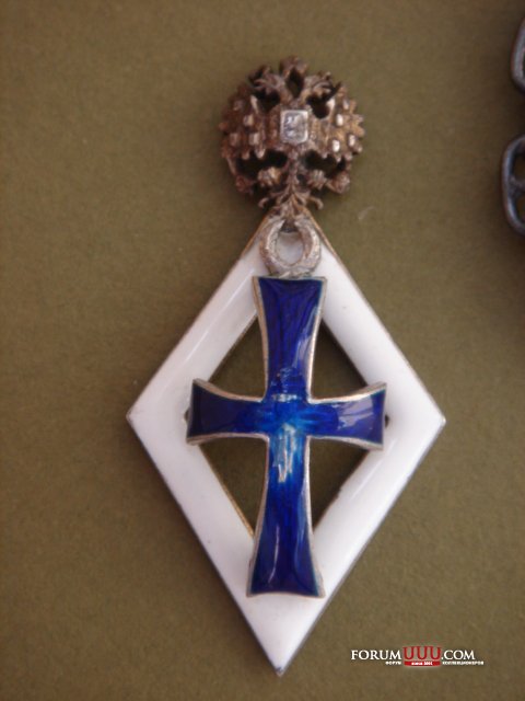 Знак за окончание Императорского Университета (фрачник)