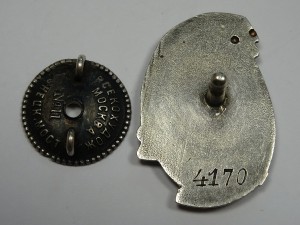 Почётному железнодорожнику (малыш) №4170, с документом.