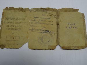 Слава 3 ст. № 704119 Награда нашла героя 55 год с Доком