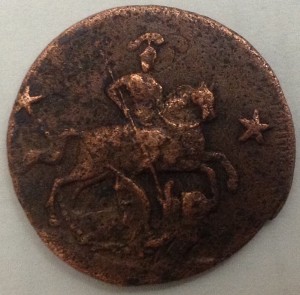 2 коп 1762 года,барабаны,с ошибкой,редкие!!!