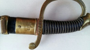 Шашка артиллерийская солдатская обр. 1868 года, 1873 год