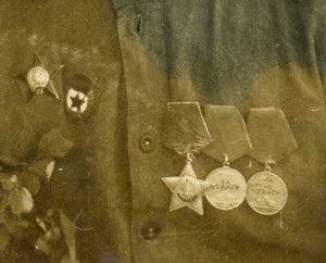Два друга. КЗ,Слава,2 За отвагу. 1945 г.