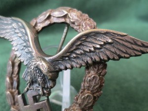 Знак ПИЛОТА Люфтваффе. "BSW". Экспертиза Niemann.