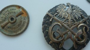 Копанные полковые знаки и не только.