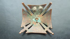 Копанные полковые знаки и не только.