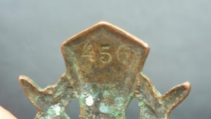 Копанные полковые знаки и не только.