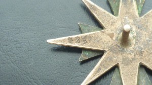 Копанные полковые знаки и не только.