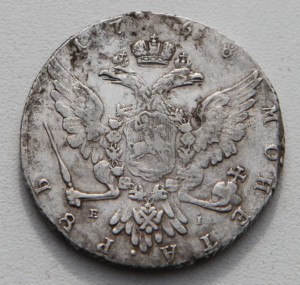 Рубль 1768