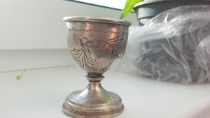 Клейма на серебряной рюмке