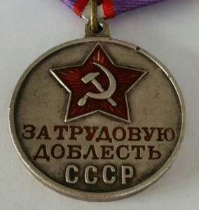 За Трудовую Доблесть - П образное ухо