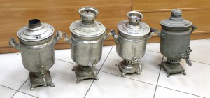 Самовары угольные ранние СССР 4шт.