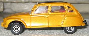 Citroёn Dyane, Corgi Juniors, made in Gt. Britain!