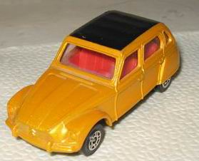 Citroёn Dyane, Corgi Juniors, made in Gt. Britain!