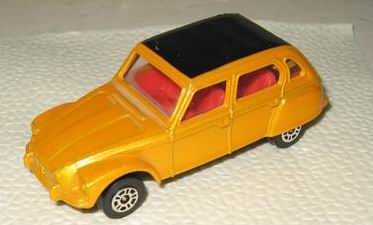 Citroёn Dyane, Corgi Juniors, made in Gt. Britain!