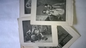 снимки с картин  классических и русских  художников  1903 г