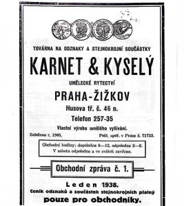 ГК Карнет Кыселы (Karnet & Kysely) чех в родном сборе