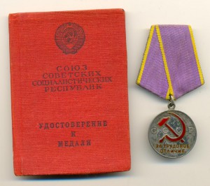 Трудовое отличие № 62624 на доке. Супер! (7148)