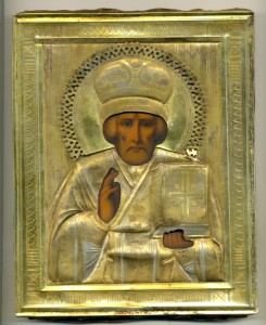 Николай, латунь 18 на 22