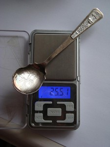 Набор чайных ложек 900пробы на 12 персон Вьетнам