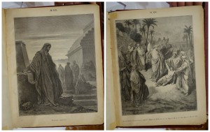 Библия в рисунках знаменитого художника Густава Дорэ.