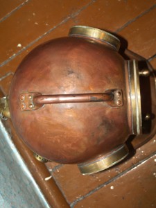 Водолазный шлем трех болтовый 1982 год