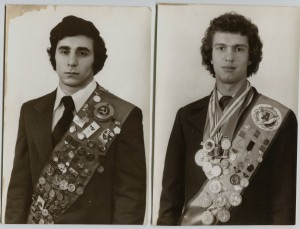 Чемпионы и призеры с наградами. Спорт.