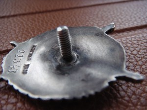 БКЗ № 22343 винт кустарный номер