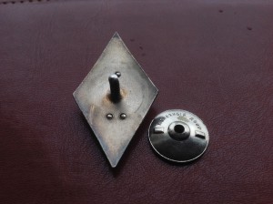 Ромб ГУ, в серебре, 11 лент (2).