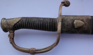 Сабля пехотная офицерская образца М1826 (Тула)