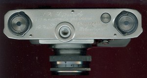 Фотоаппарат "Киев" с надписью Г.М. Лезгинцеву