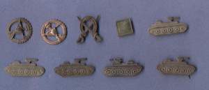 Эмблемы разные.Копанина.